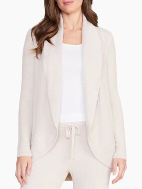 Barefoot Dreams Cozychic lite circle cardigan cream